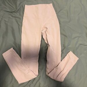 Lululemon 28in inseam strawberry milkshake align leggings
